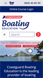 Mobile Screenshot of boatingeducation.org.nz